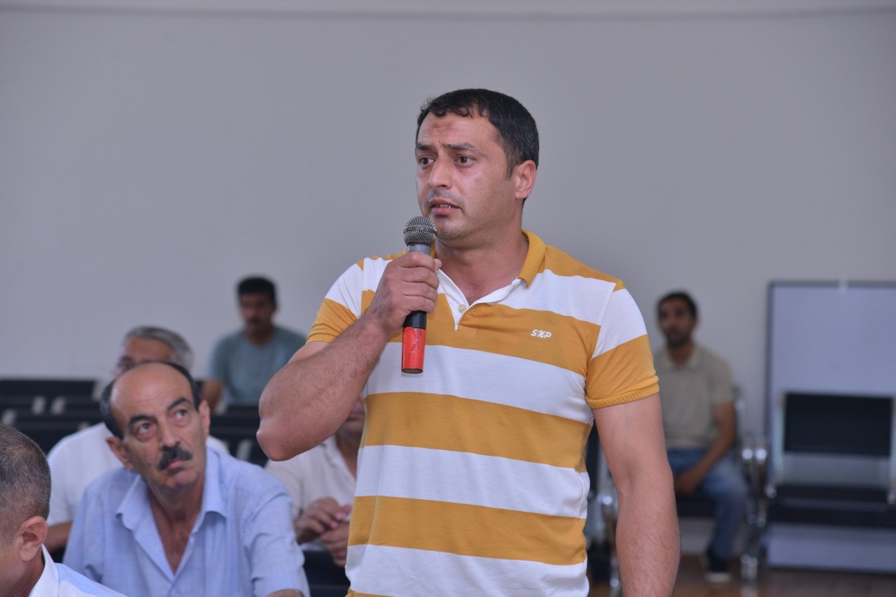 Süleyman Mikayılov Ələt sakinləri ilə görüşdü - FOTOLAR